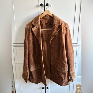 Danier Tan Suede Jacket( Men’s size small)